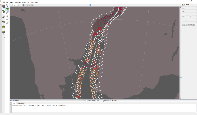 Screenshots from GPlates 2.1